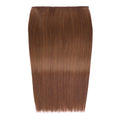20" One Piece Straight Clip-In Hair Extension Colour #5 Caramel Cosmos