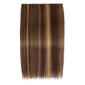 20" One Piece Straight Clip-In Hair Extension - Colour #4/27 Coral Bells