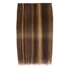 20" One Piece Straight Clip-In Hair Extension - Colour #4/27 Coral Bells