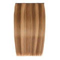 20" One Piece Straight Clip-In Hair Extension Colour #6/27 Honey Blush