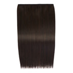 20" One Piece Straight Clip-In Hair Extension - Colour #2 Nigella
