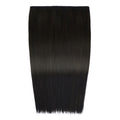 20" One Piece Straight Clip-In Hair Extension - Colour #1B Queen Of The Night