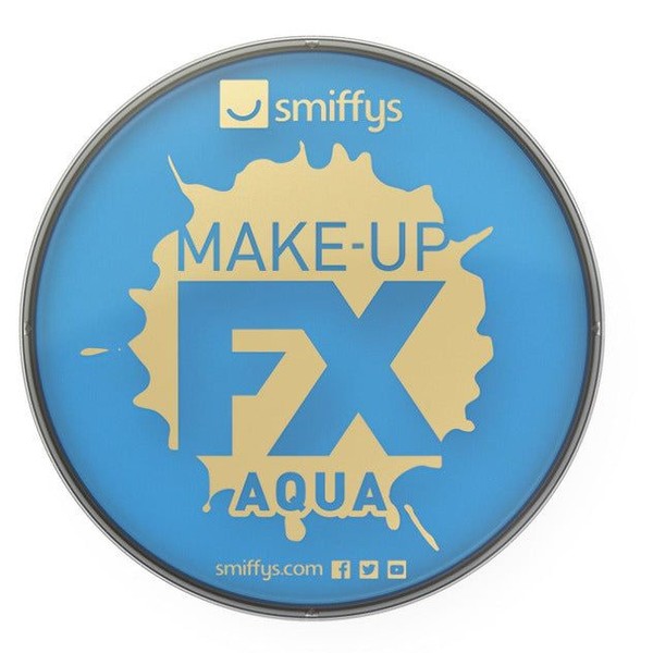 Water Based FX Face and Body Paints by Smiffys 16ml Pale Blue | Why Not Shop