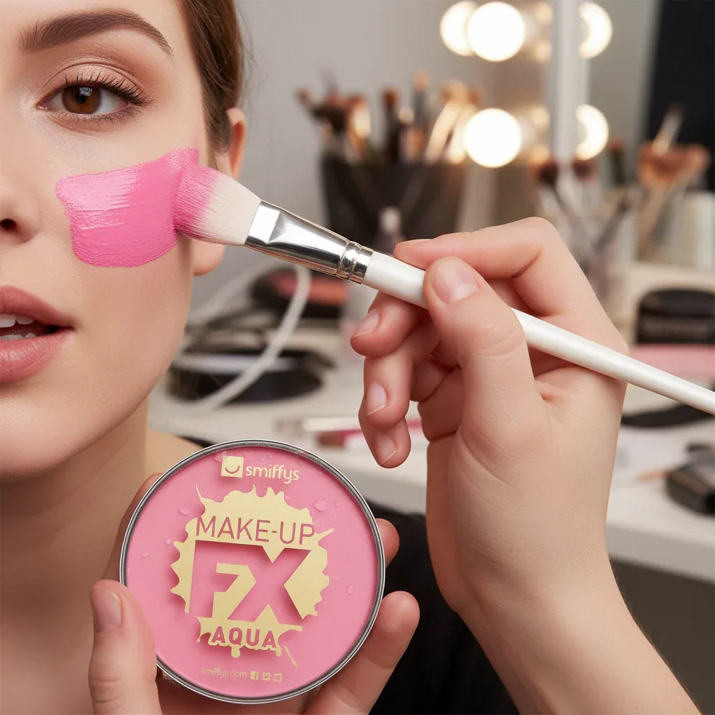Water Based Fx Face And Body Paints By Smiffys 16ml Pink - Why Not Shop