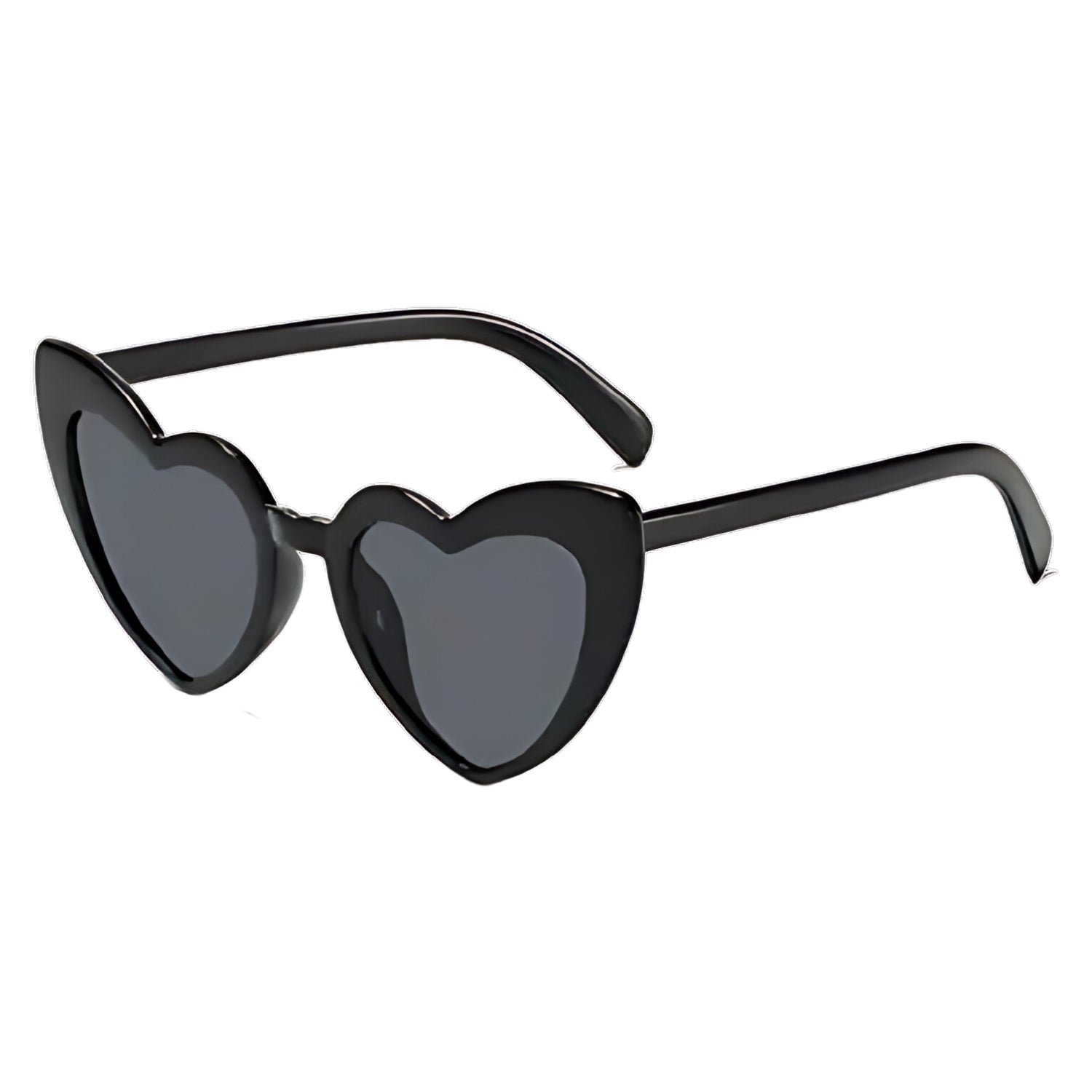 White Black Heart-Shaped Fashion Glasses for Women | Why Not Shop