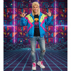 Wicked Costumes 80s Mullet Wig - Blonde Mens Fancy Dress Hairpiece - Why Not Shop
