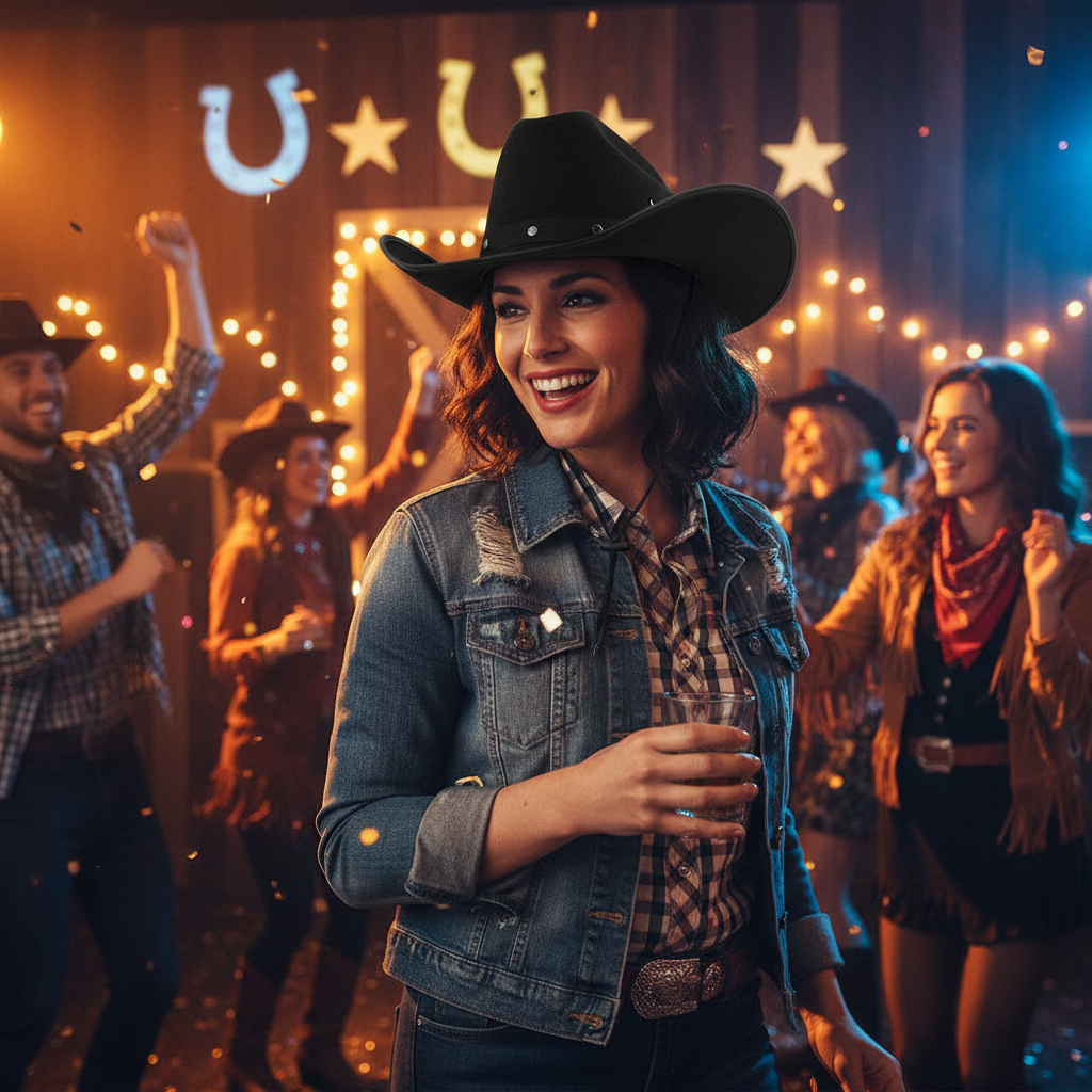 Wicked Costumes Black Texan Cowboy Hat for Adults | Merthyr Tydfil | Why Not Shop Online