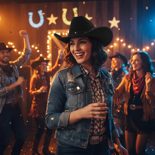 Wicked Costumes Black Texan Cowboy Hat for Adults - Why Not Shop