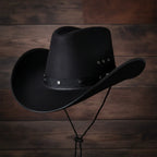 Wicked Costumes Black Texan Cowboy Hat for Adults - Why Not Shop