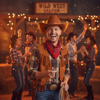 Wicked Costumes Brown Texan Cowboy Hat for Adults - Why Not Shop