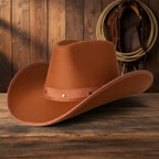 Wicked Costumes Brown Texan Cowboy Hat for Adults - Why Not Shop