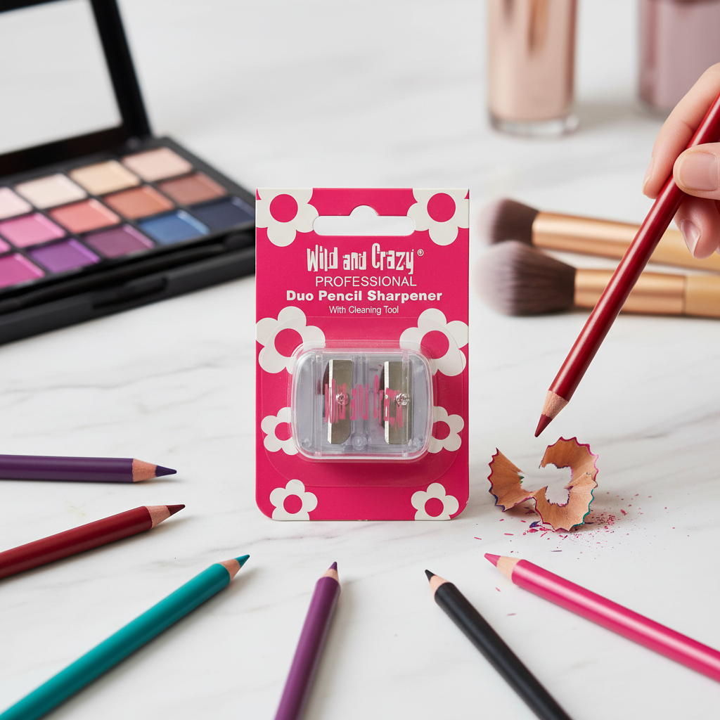 Wild And Crazy Duo Pencil Sharpener With Cleaning Tool | Merthyr Tydfil | Why Not Shop Online