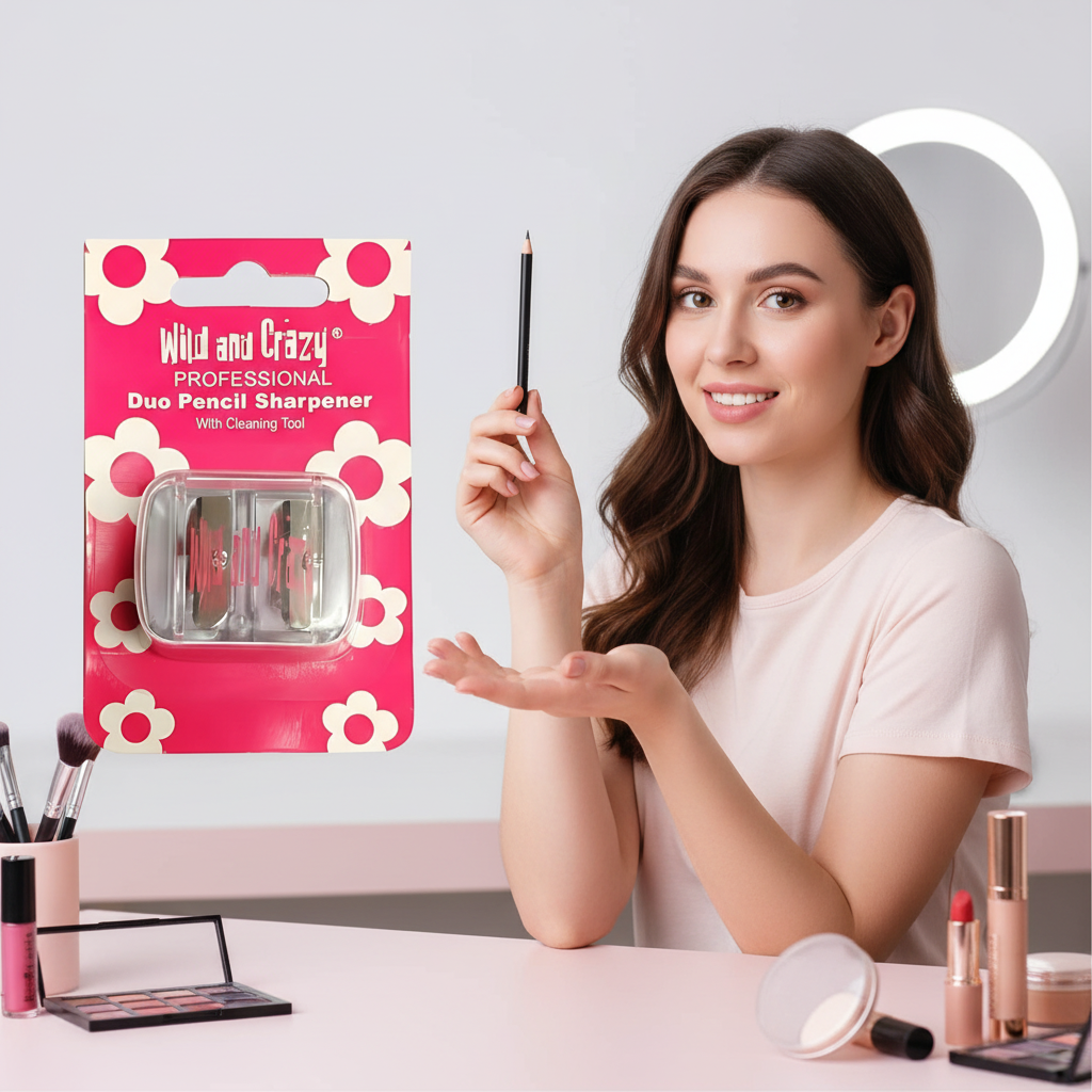 Wild And Crazy Duo Pencil Sharpener With Cleaning Tool | Merthyr Tydfil | Why Not Shop Online