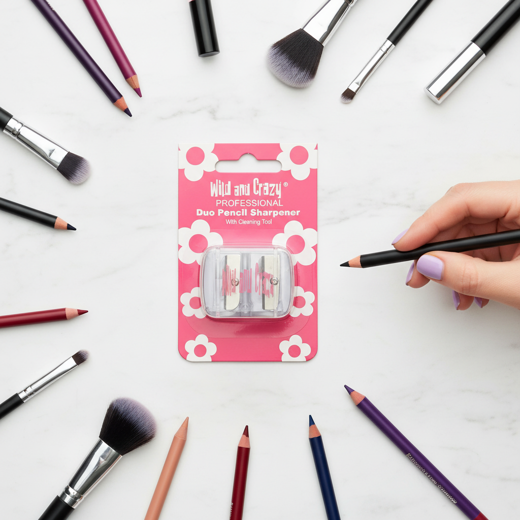 Wild And Crazy Duo Pencil Sharpener With Cleaning Tool | Merthyr Tydfil | Why Not Shop Online