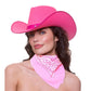 Womens Cowboy Bandanas - Baby Pink | Why Not Shop