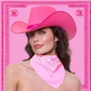 Womens Cowboy Bandanas - Baby Pink | Why Not Shop