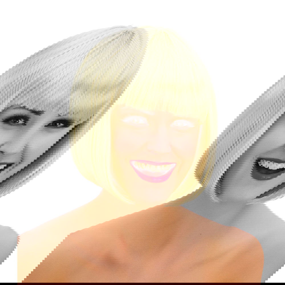 Womens Blonde Diva Bob Wig | Why Not Shop