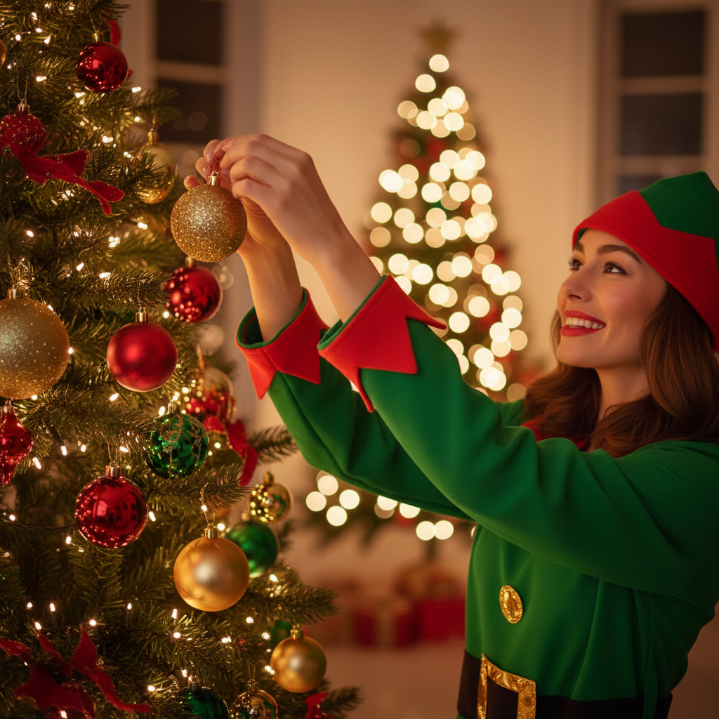 Womens Santa Helper Naughty Elf Costume | Merthyr Tydfil | Why Not Shop Online