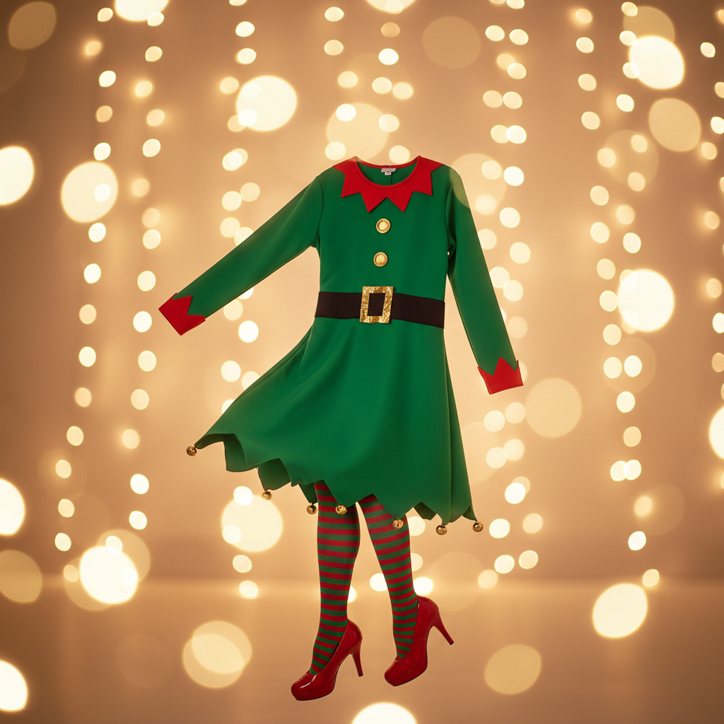 Womens Santa Helper Naughty Elf Costume | Merthyr Tydfil | Why Not Shop Online