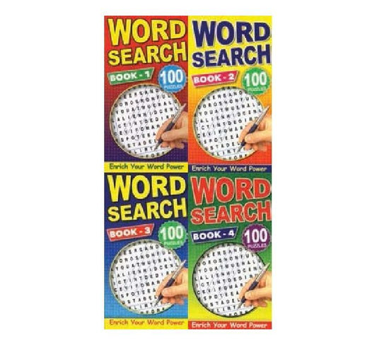 Word Search Books Assorted Designs 100 Puzzles | Merthyr Tydfil | Why Not Shop Online