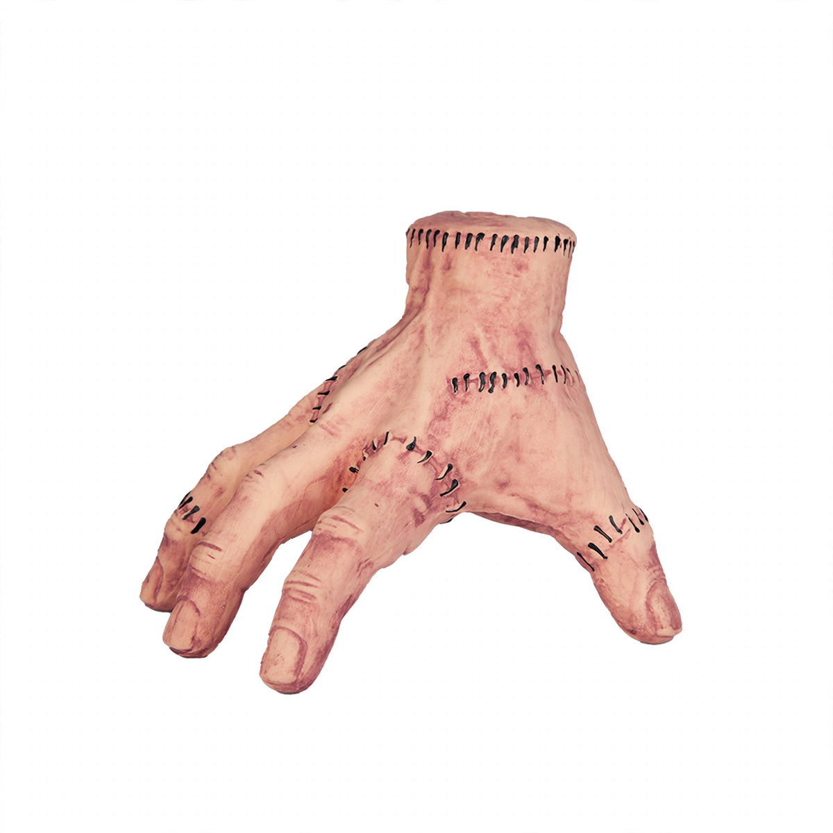 Addams Family The Thing latex scary prop hand with lifelike fingernails and knuckle detail