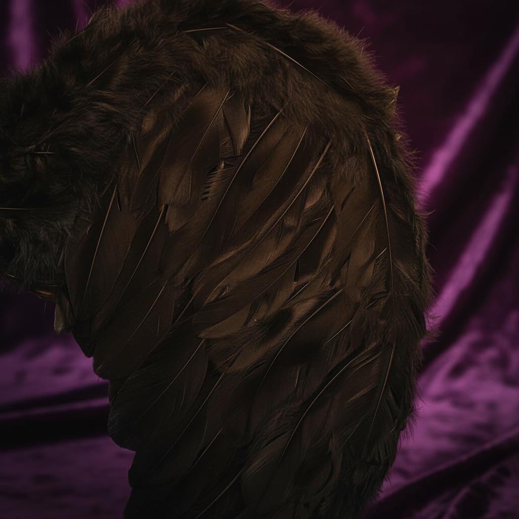 Adult Black Feather Angel Wings 44cm x 34cm | Merthyr Tydfil | Why Not Shop Online