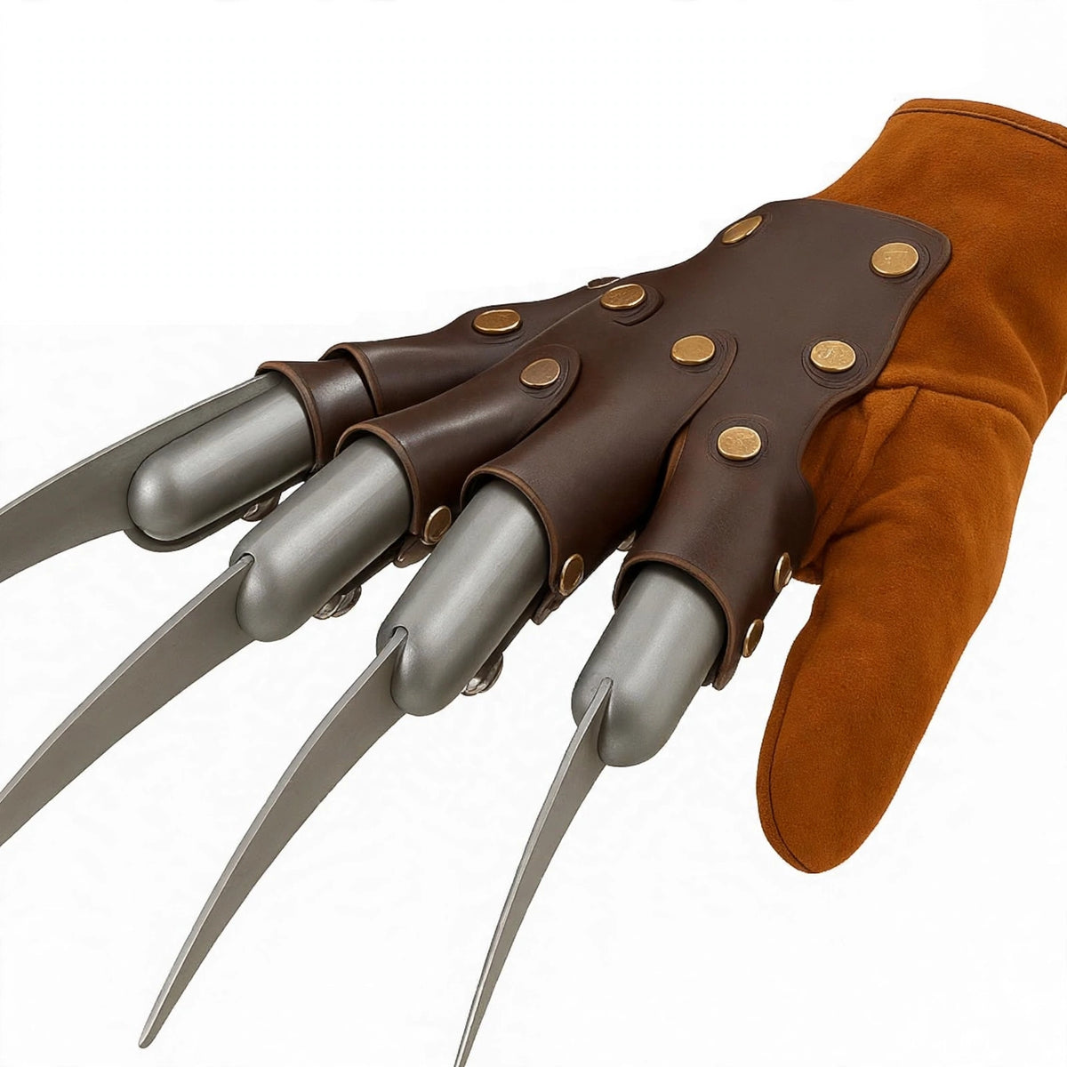 Close-up view of the Adults Halloween Claw Hand Glove claw-hand detail