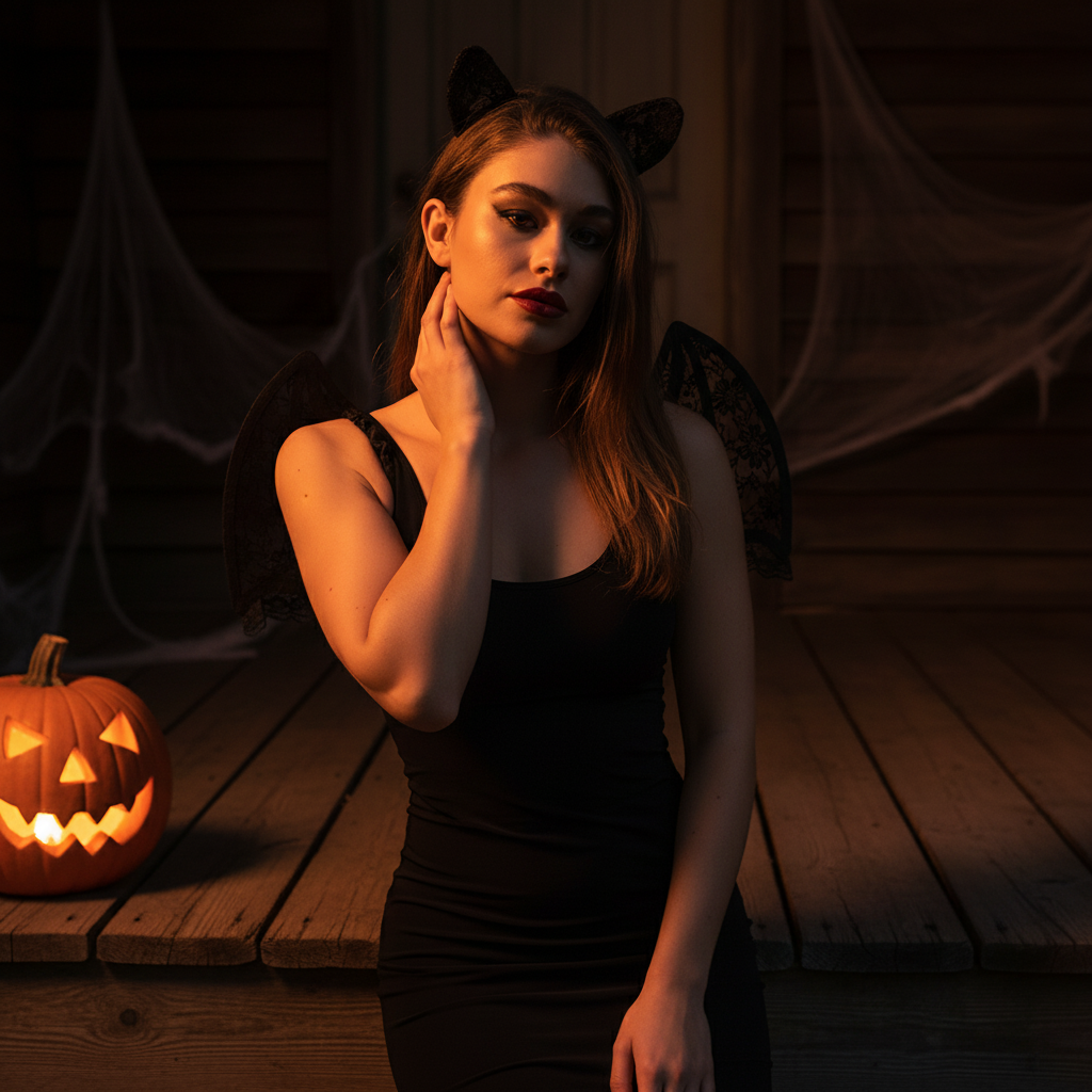 Adults Black Lace Bat Wings & Ears Set | Merthyr Tydfil | Why Not Shop Online