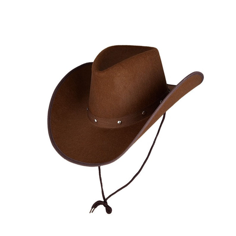 Adults Dark Brown Texan Cowboy Hats