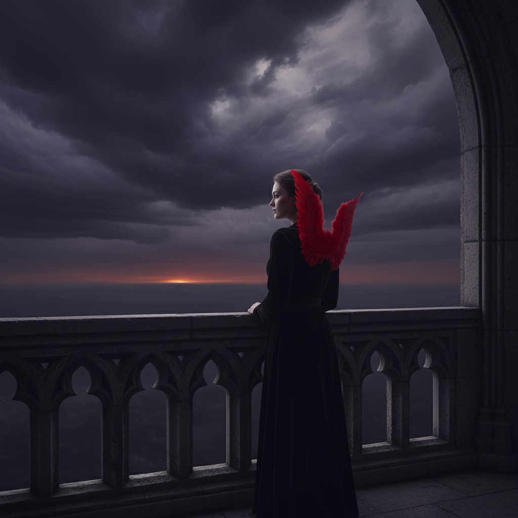 Adults Small Red Feather Angel Wings Wing Span 36x60cm | Merthyr Tydfil | Why Not Shop Online