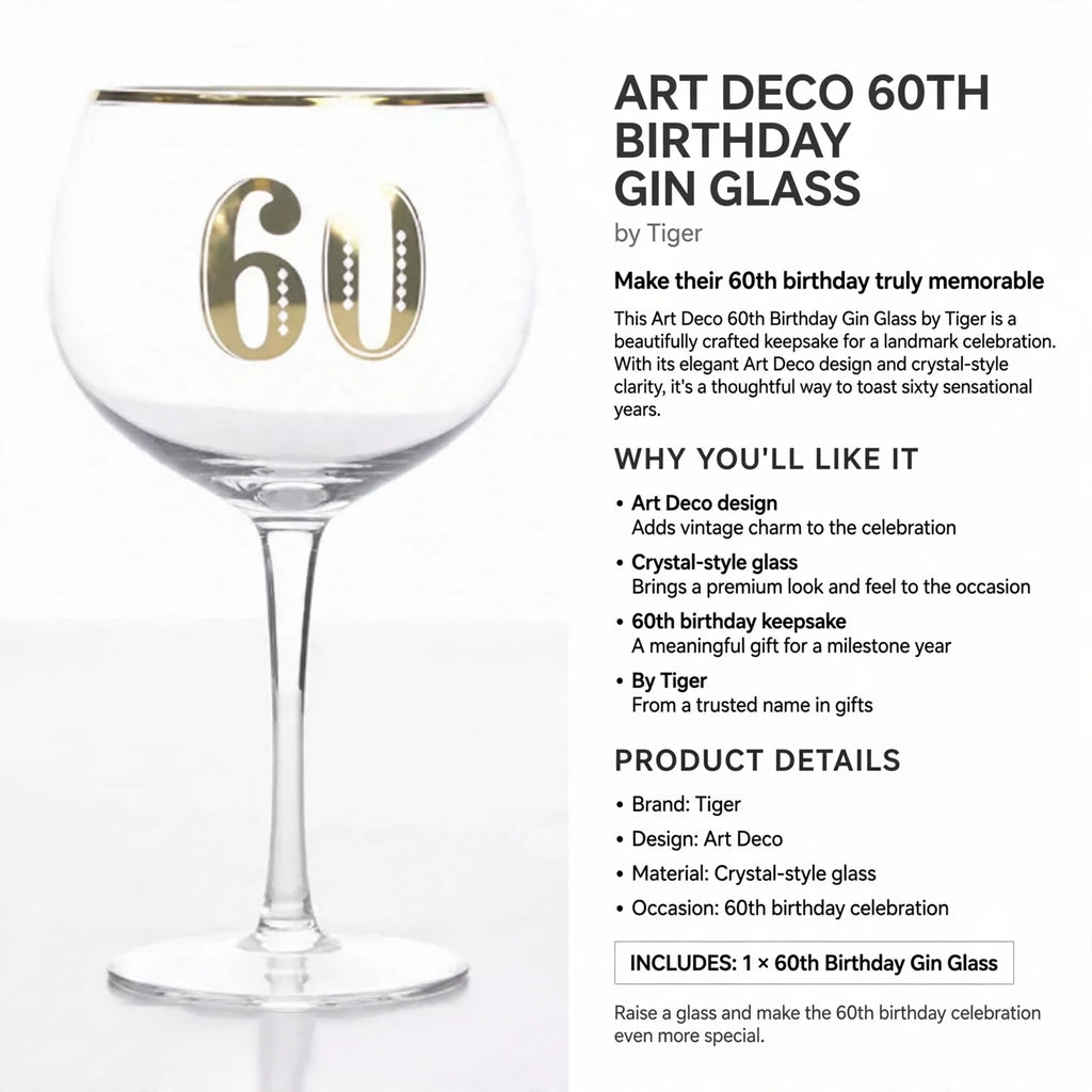 Information about the 60th birthday keepsake and its use for milestone celebrations