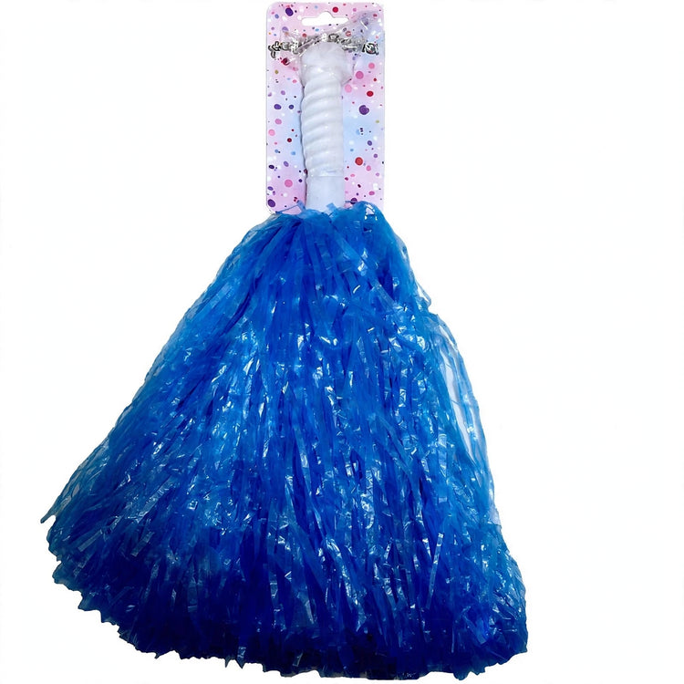Close-up view of assorted colour cheerleader pom pom