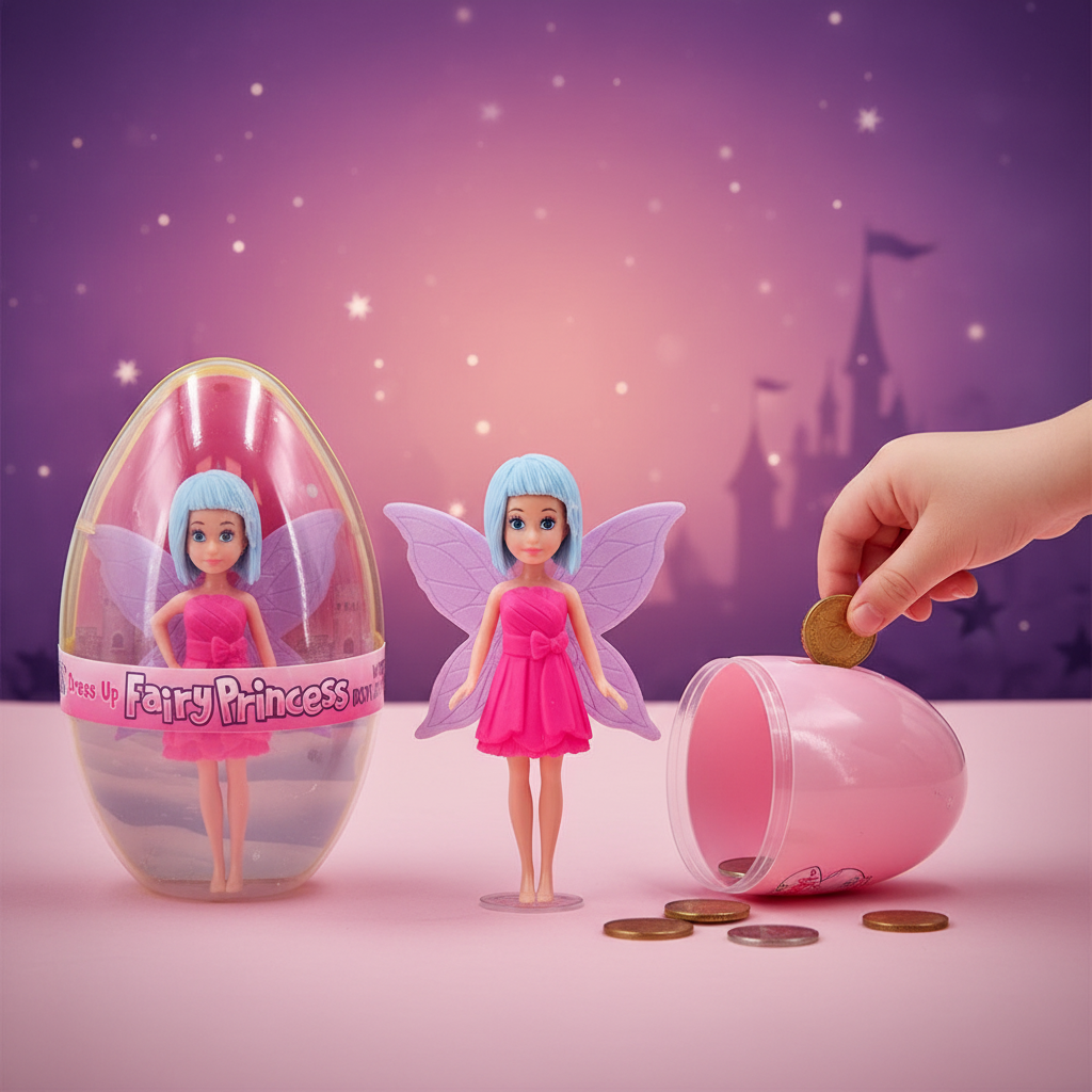 Dress Up Fairy Princess In Egg