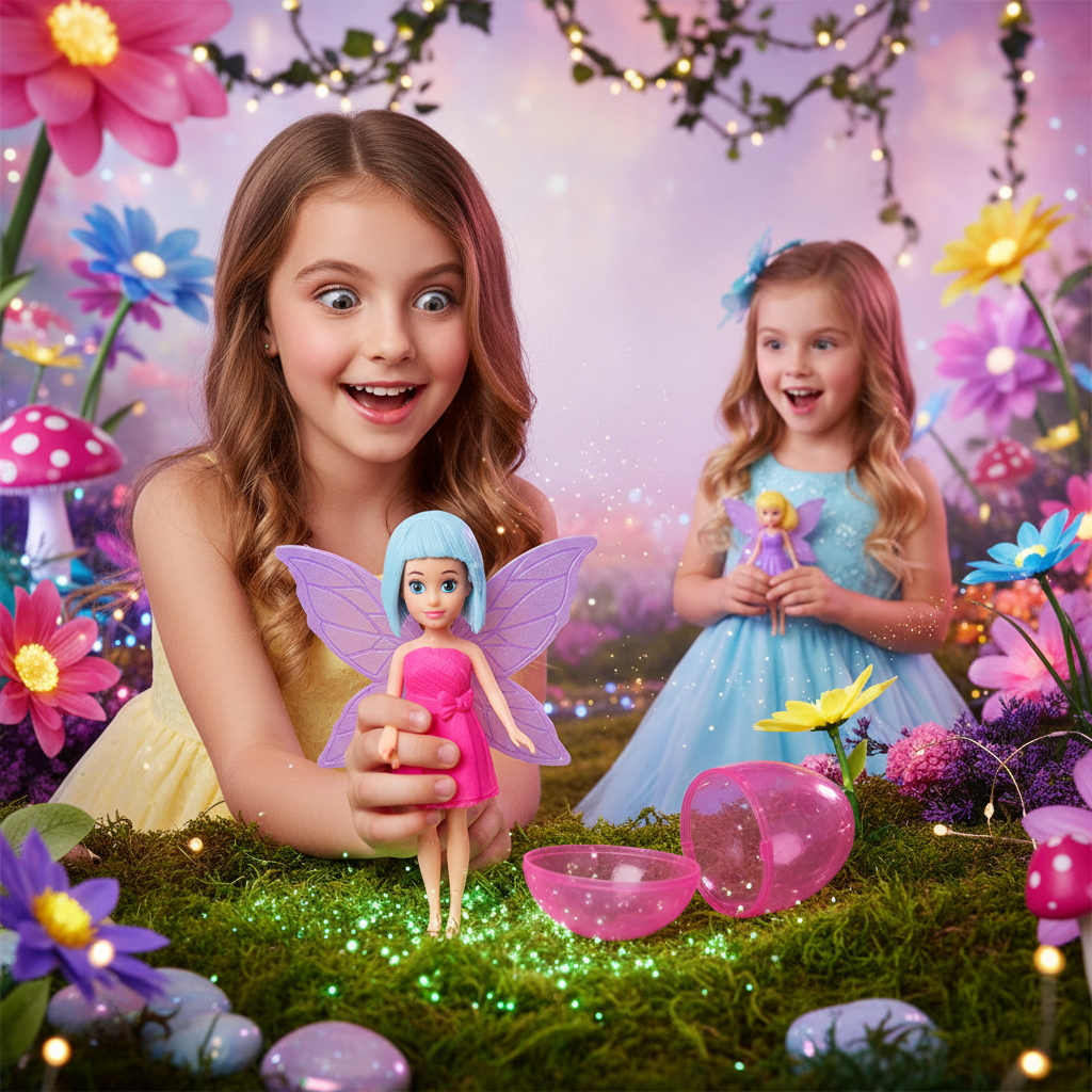 Dress Up Fairy Princess In Egg
