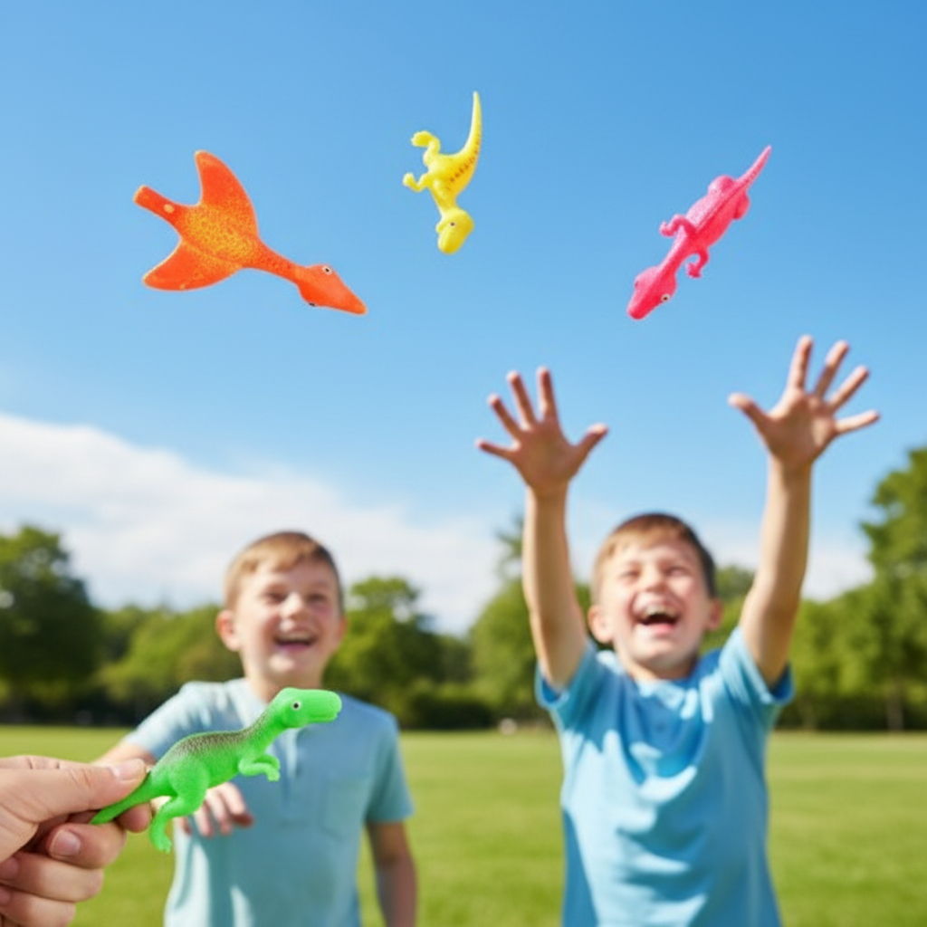 Stretchy Slingshot Dinosaur 11 cm