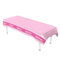 Baby Shower Pink Plastic Table Covers