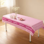 Baby Shower Pink Plastic Table Covers