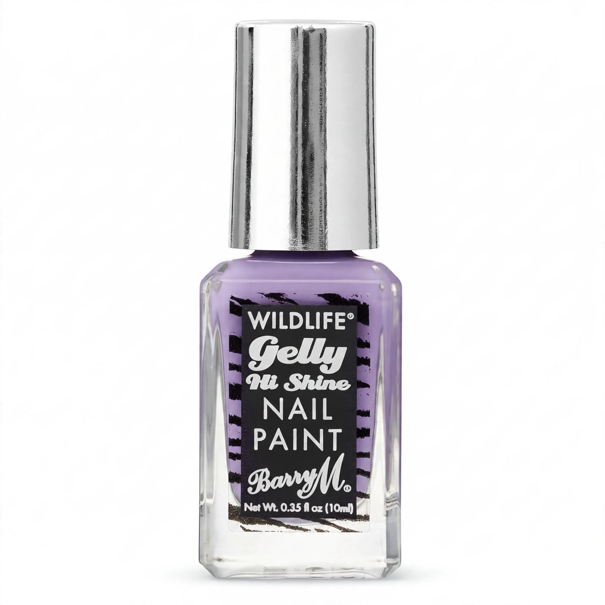 Barry M Lilac Wildlife Gelly Hi Shine Nail Polish in Native Purple 006