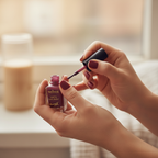 Barry M Velvet Nail Polish - Application Lifestyle