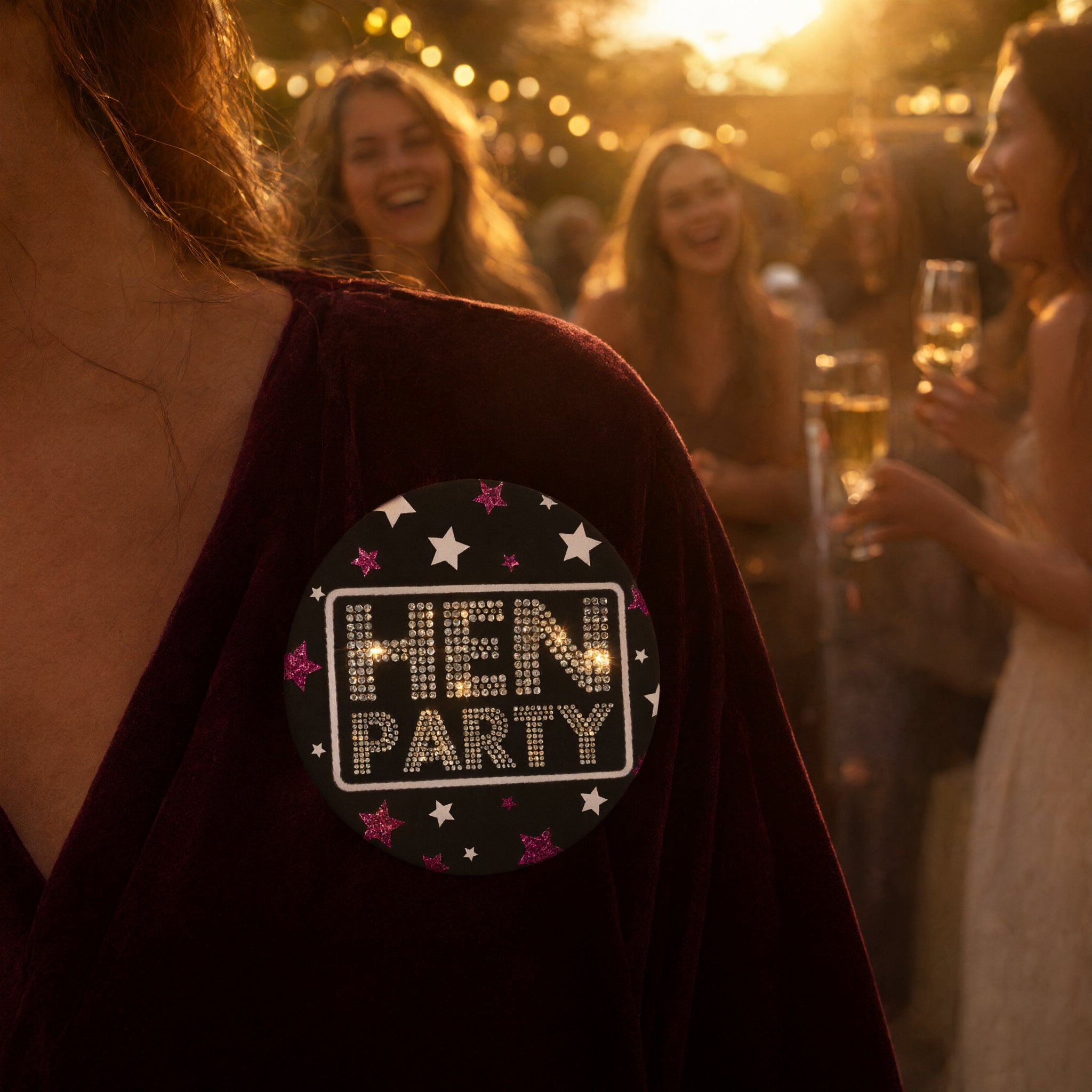 Big Badge Hen Party Bride To Be