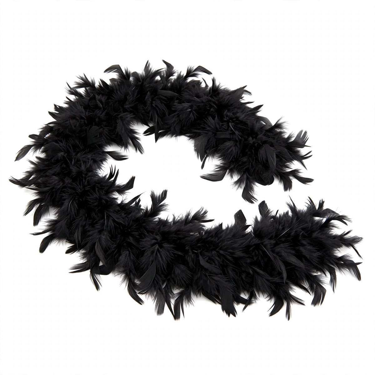 Black Feather Boa 1.7 metres long weighing 60 grams