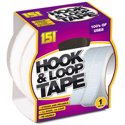 151 - Hook & Loop Tape 1m Hook And 1m Loop | Merthyr Tydfil | Why Not Shop Online