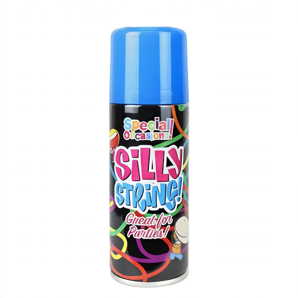 Can of party silly string with 200ml volume
