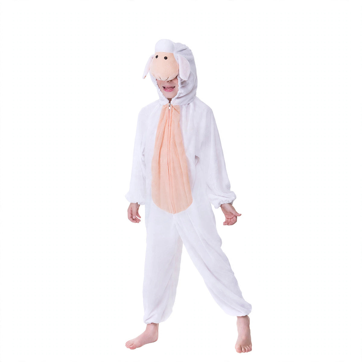 Childrens Sheep Fancy Dress Costume for ages 3 to 10 years