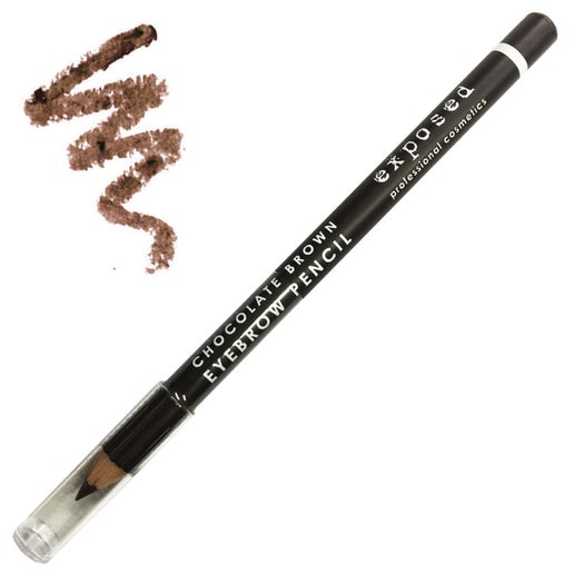Chocolate Brown Eyebrow Pencils by Exposed Cosmetics 1.2g