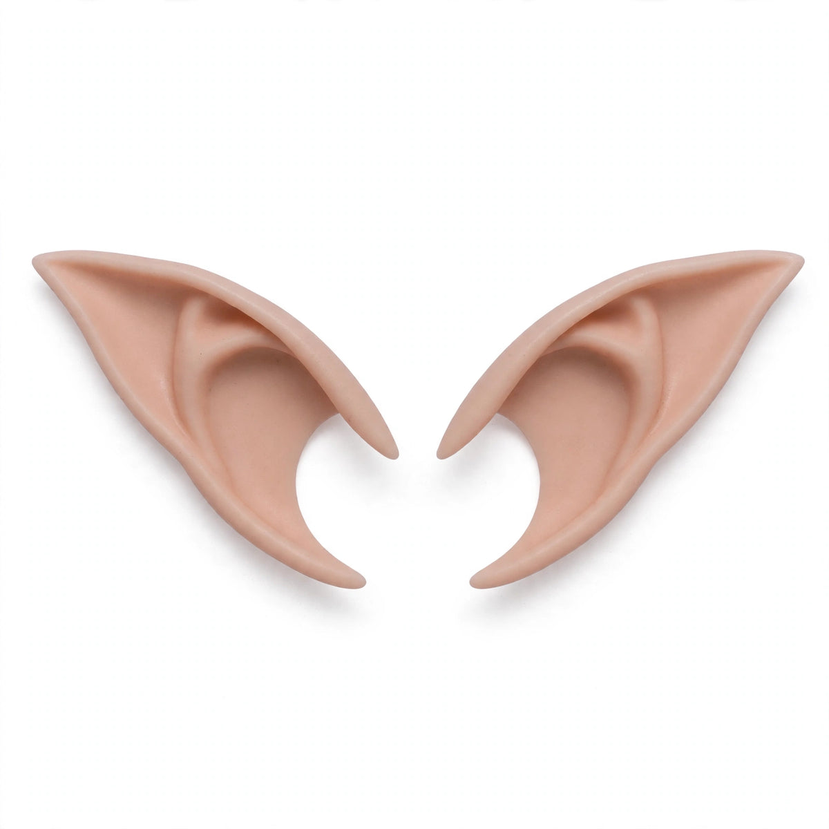 Cosplay Elf Pixie Ears in flesh tone plastic one size