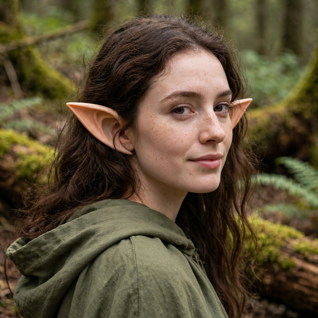 Cosplay Elf Pixie Ears worn as part of a fantasy costume at an event
