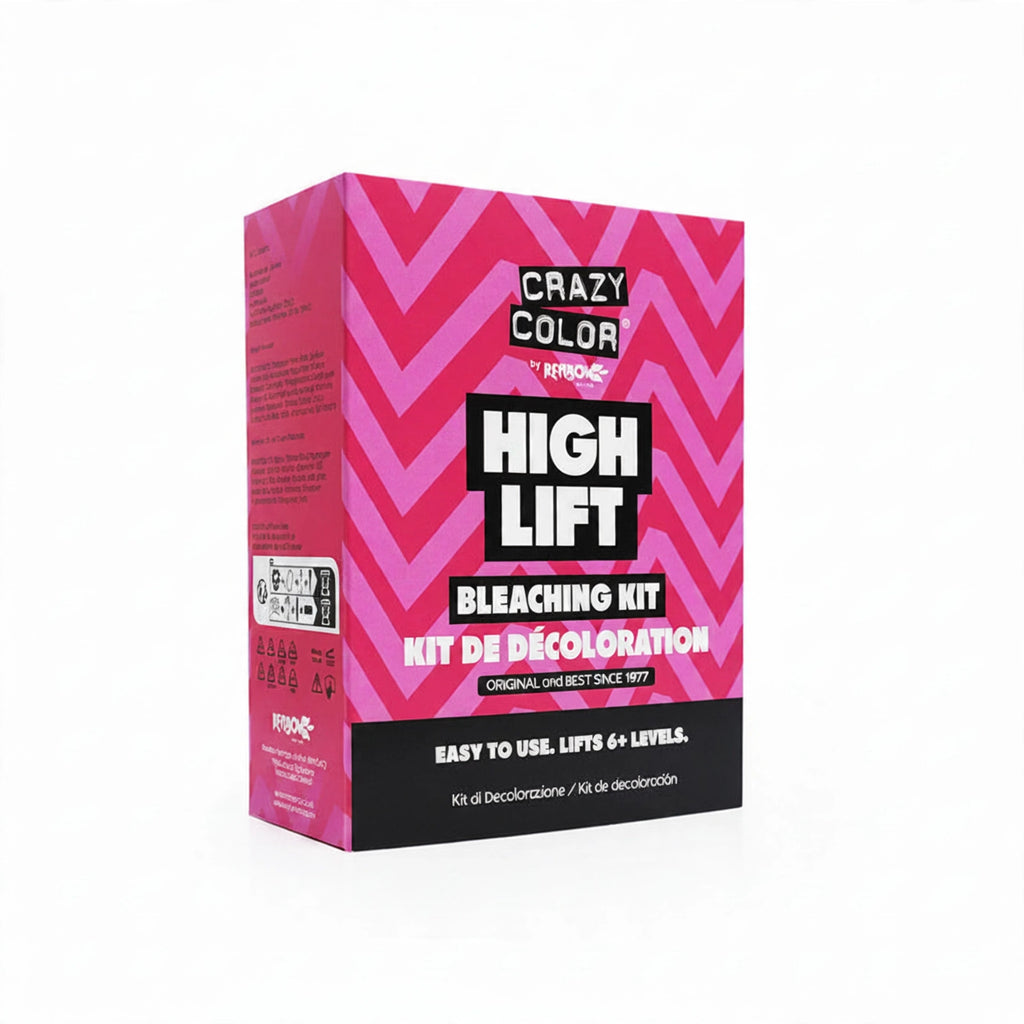 Crazy Color High Lift Bleaching Kit for at-home hair lightening