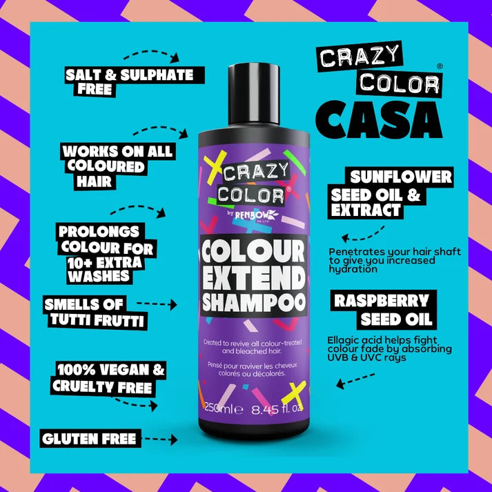 Crazy Color Colour Extend Shampoo 250ml