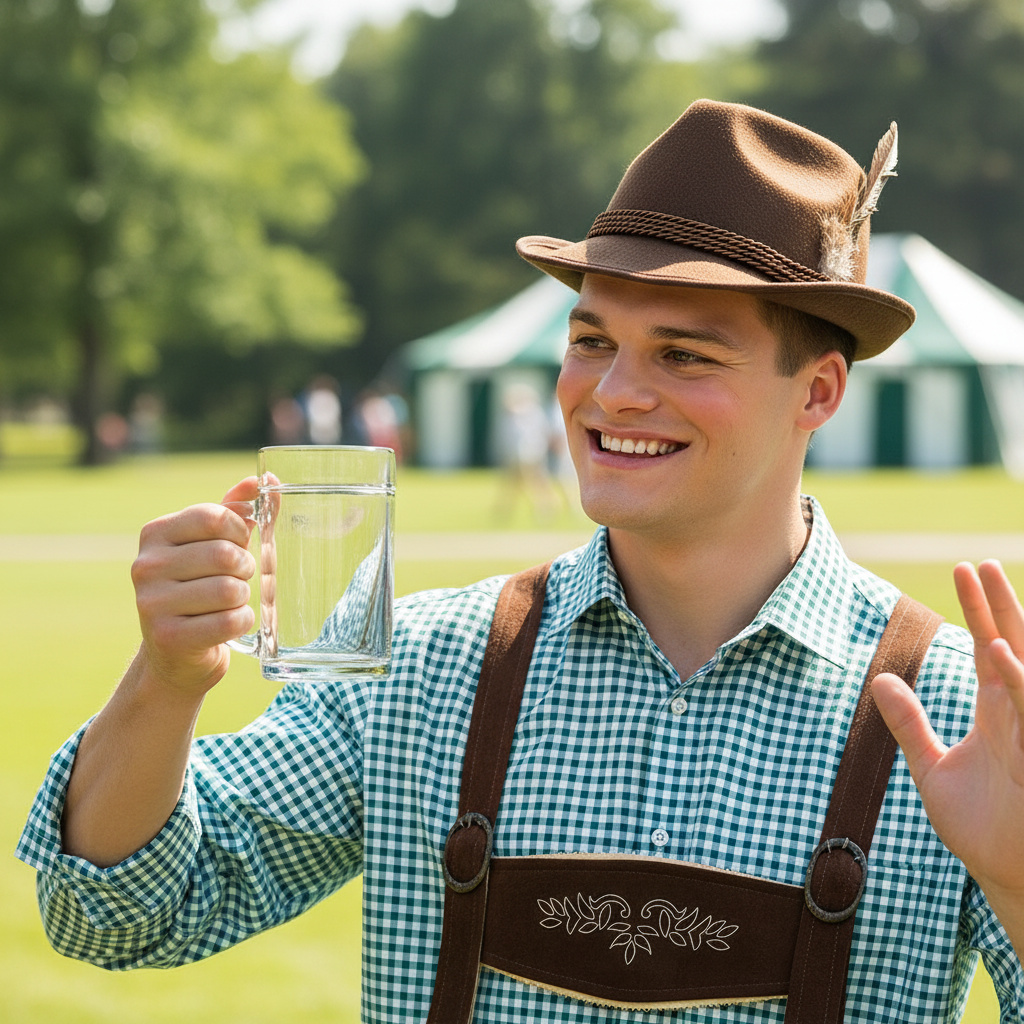 Deluxe Bavarian Oktoberfest Hat - Brown | Merthyr Tydfil | Why Not Shop Online